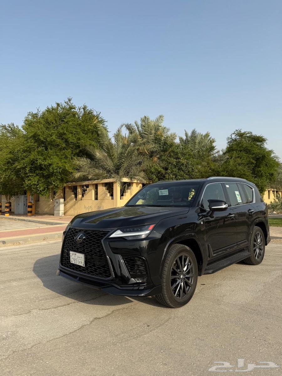 LX600 Fsport 2024 سعودي أسود مالك أول63731135154819111