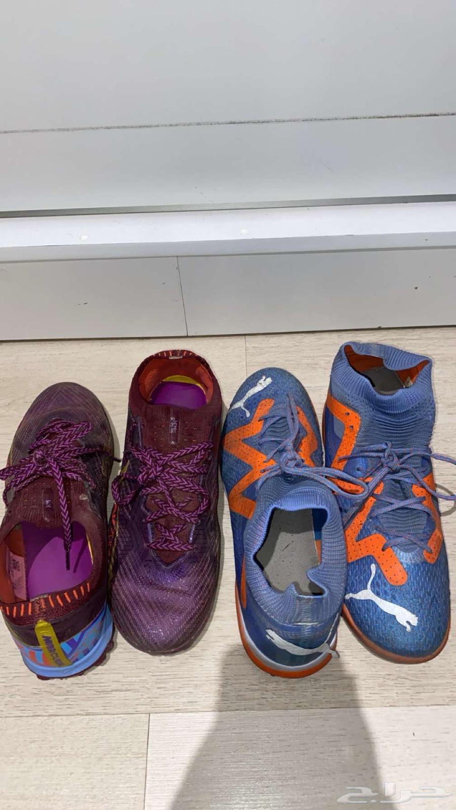 Mbappe's shoes and Neymar's shoes. Price 140, all negotiable, size 4163699313953923112