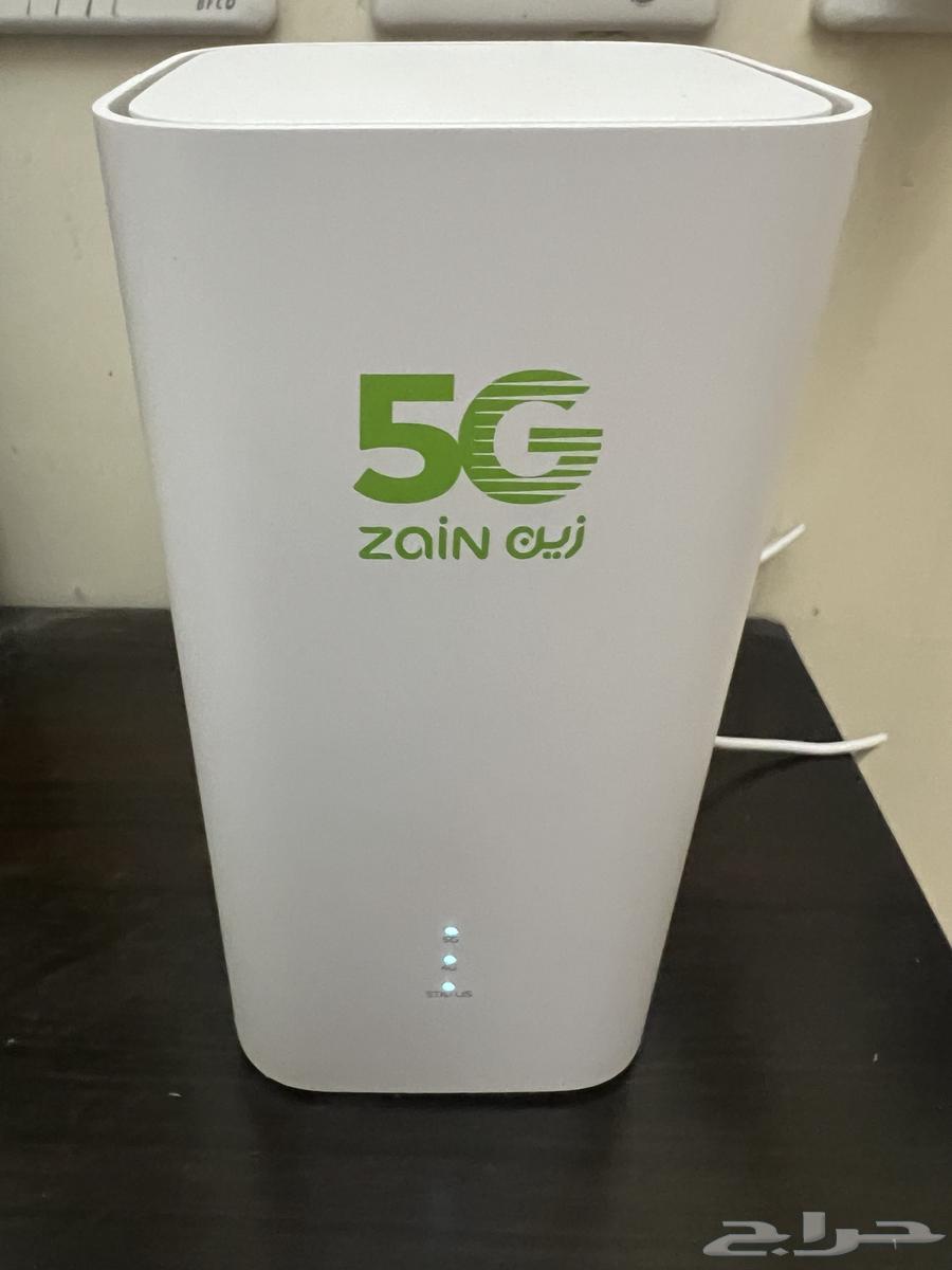 Zain 5G router, used for 4 months, excellent condition63699411903490110