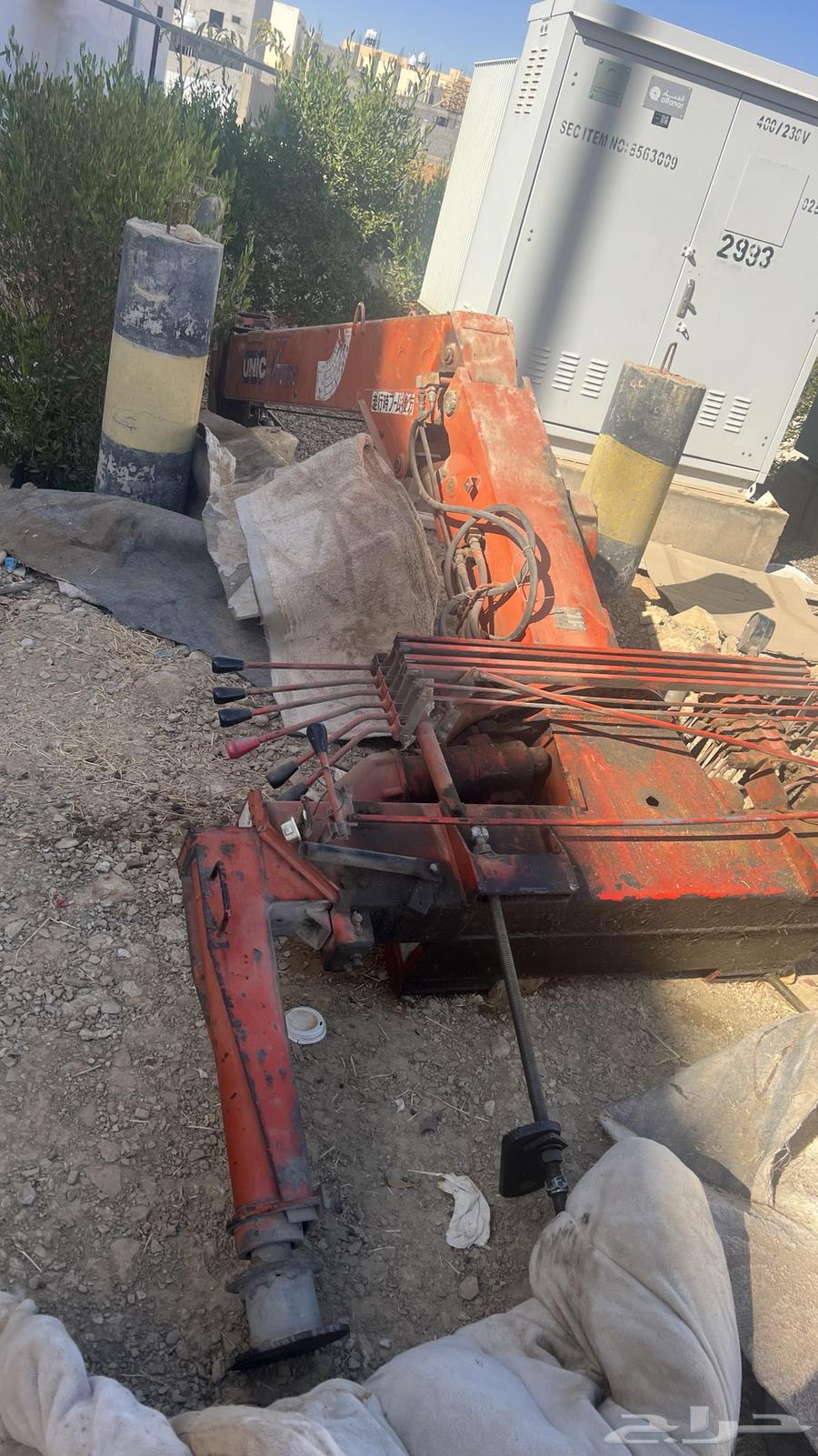 Hydraulic crane for sale 3 tons 200 three links non-fixed63703953974273112