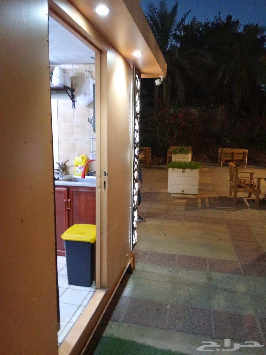 كرفان كافيه للبيع. فود ترك63706214613890114