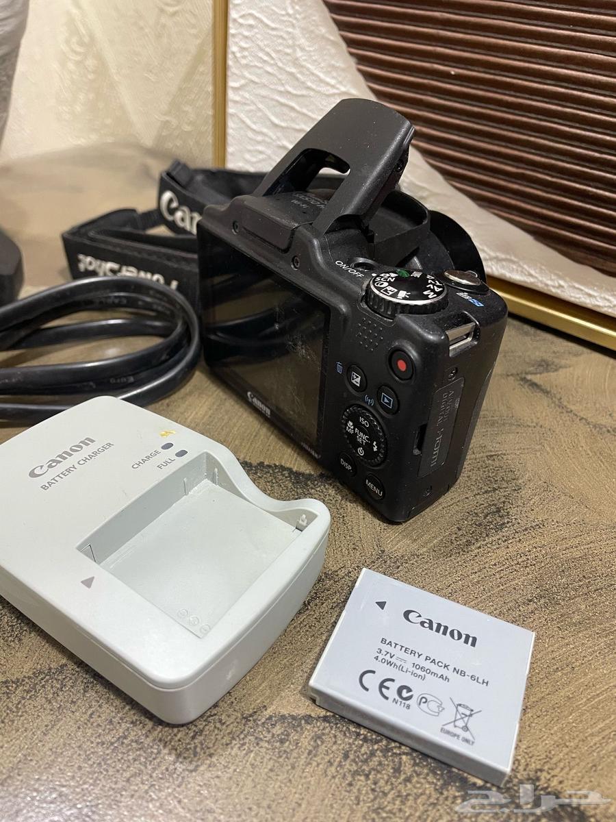 كاميرا كانون SX510 HS مع شاحن وبطارية63701023564290111