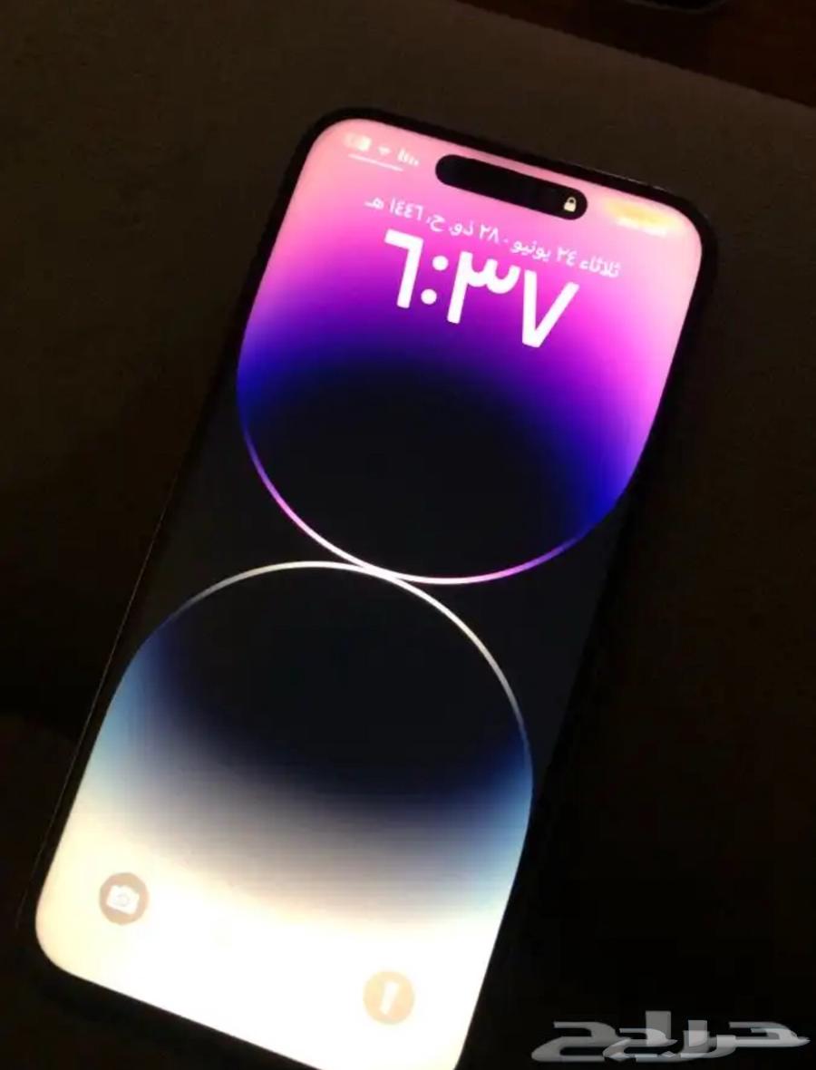 آيفون 14 pro max للبيع أو للبدل مبدل شاشه63699630604802111
