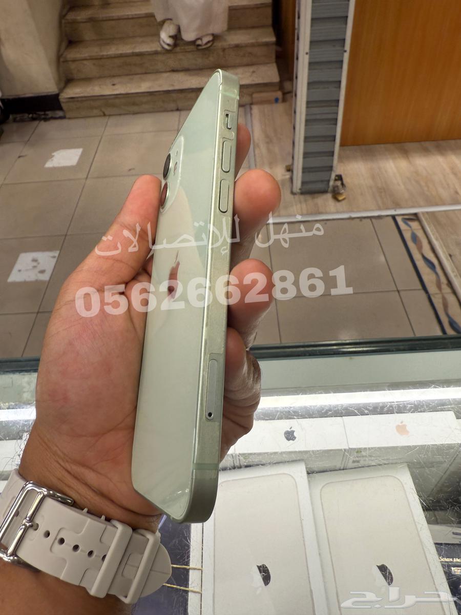 للبيع ايفون 12 العادي 128 مستخدم اخضر63703321592705111