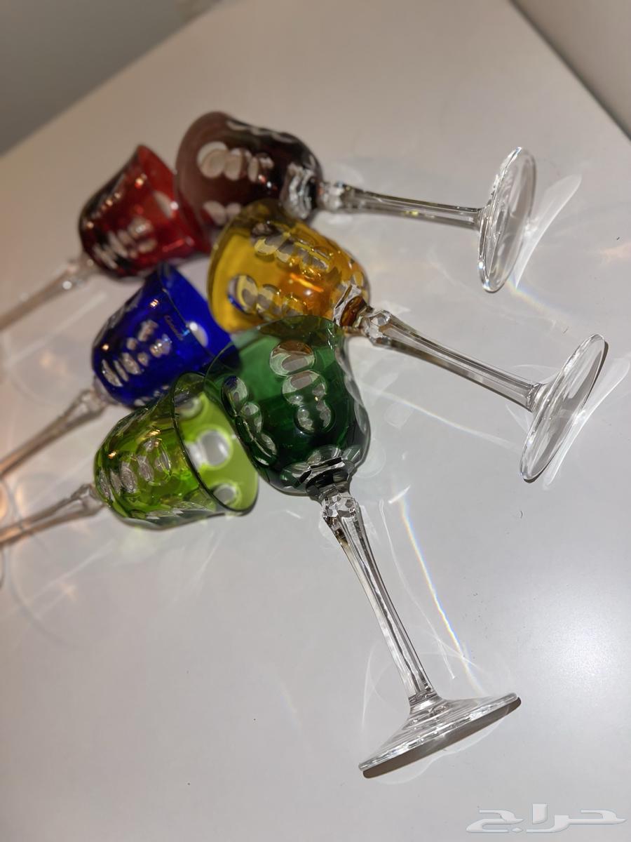 طقم كامل من ماركه christofle Cristal بحاله ممتازه63701222833538111