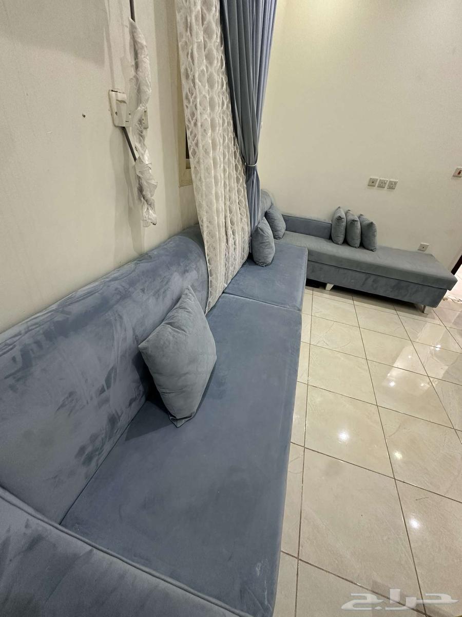 L-shaped clean used sofa with fabric storage boxes for car stand63703506551171110