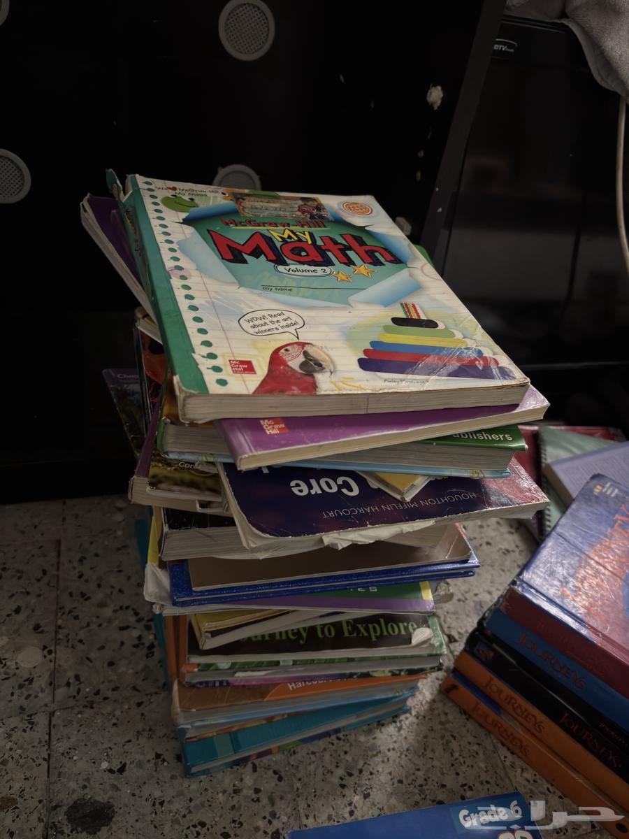 كتب مستعمله مدارس عالميه (للدراسه الشخصيه)63699723931139111