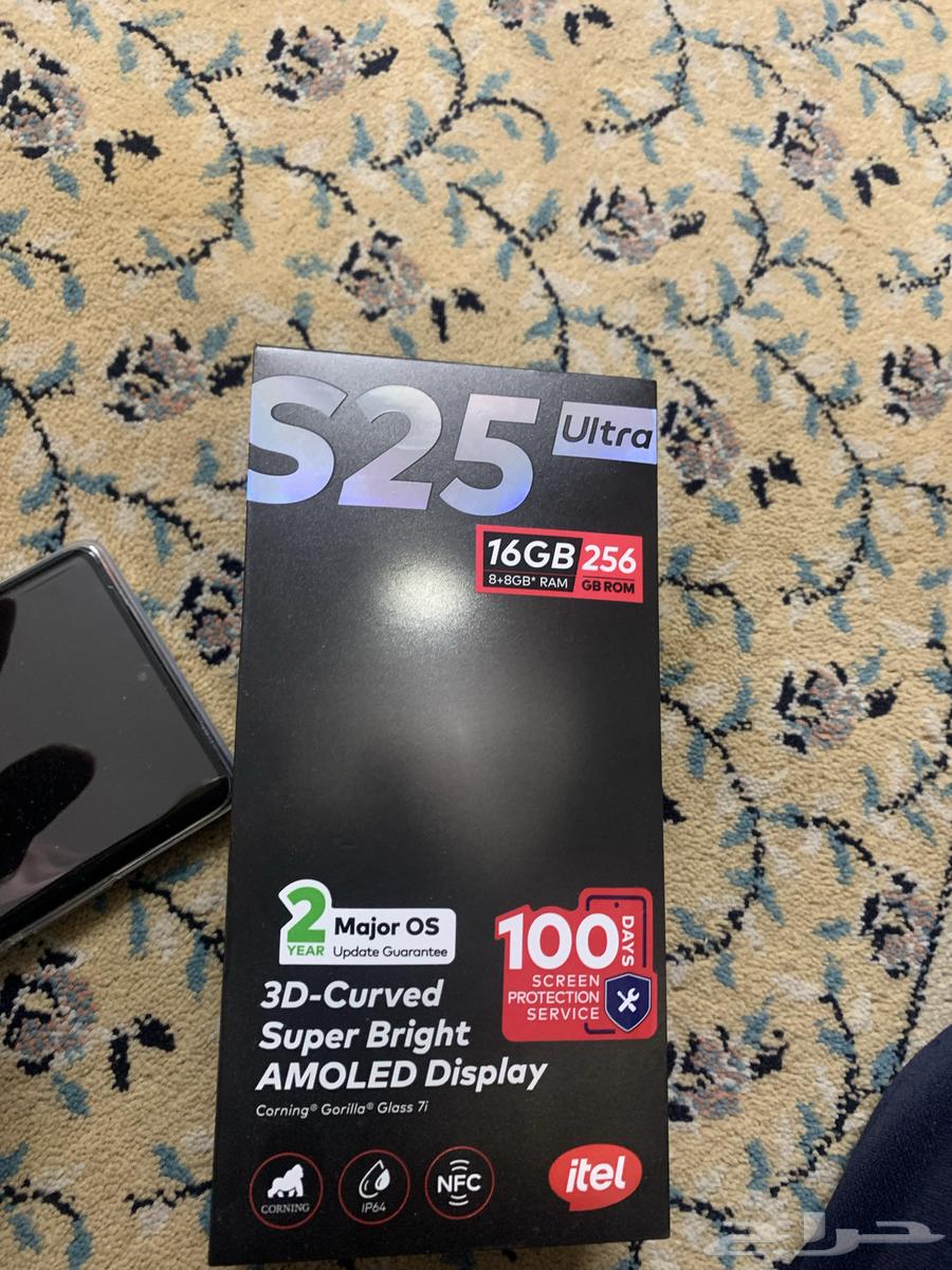 جوال( S25 ultra ( itel شبه الجديد63706030507265112