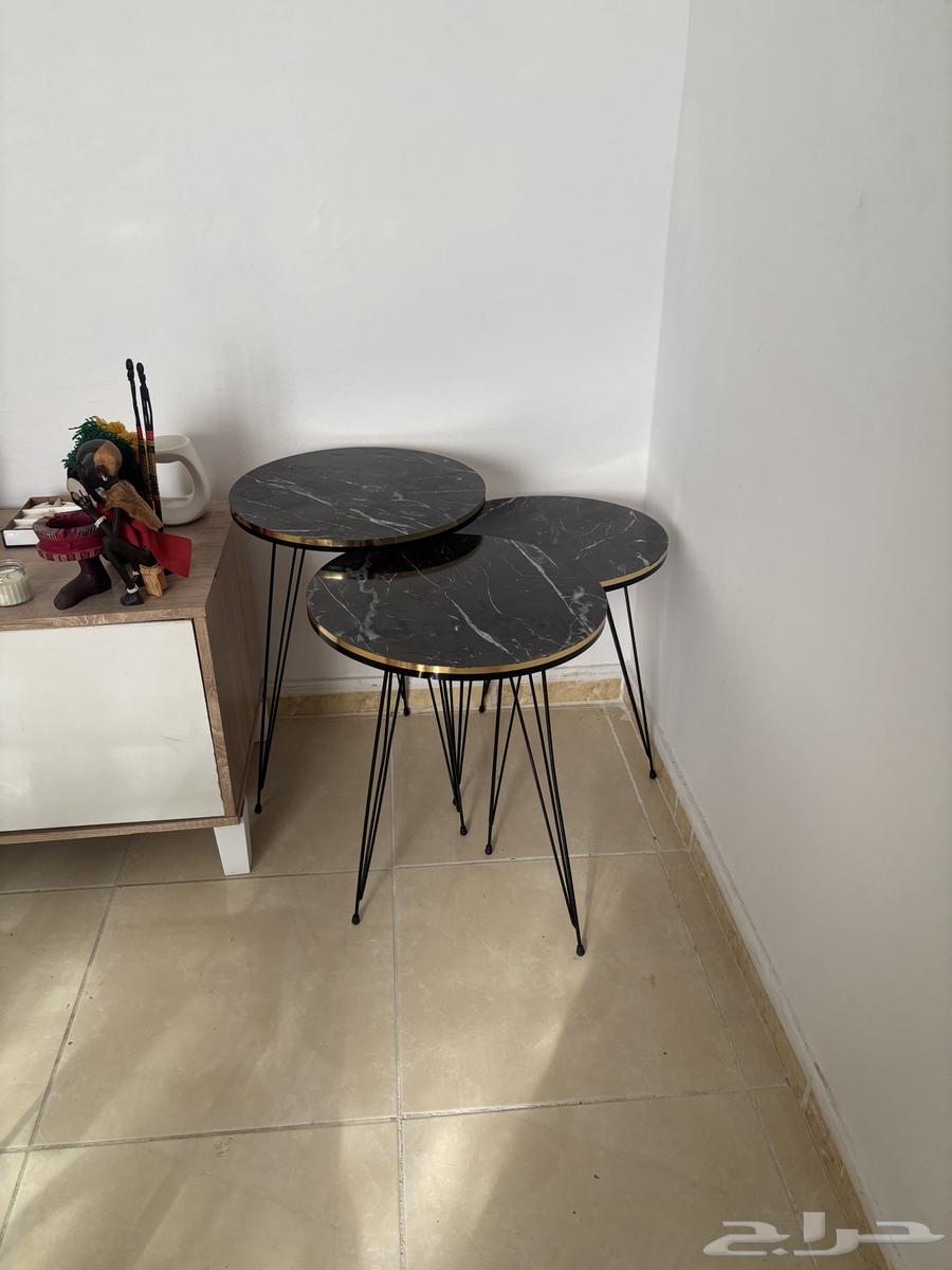 طقم 3 طاولات خدمة للبيع63701418453121110