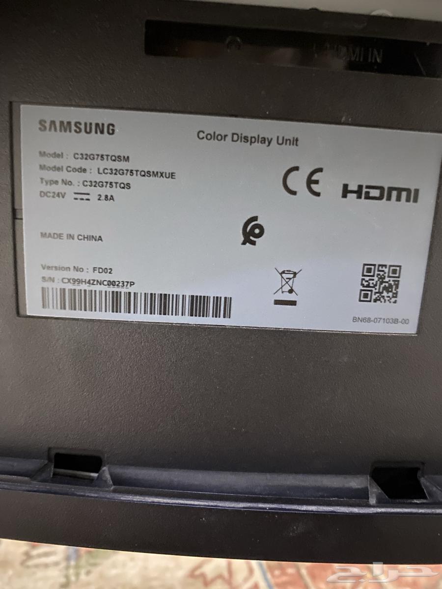 للبيع شاشة منحنيه من سامسونج G763699631760897110