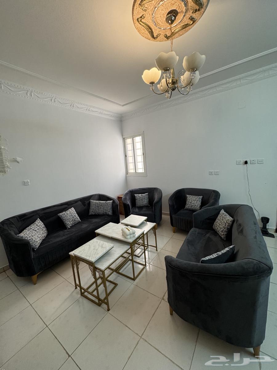 طقم كنب مع طاولات خدمة  مكيف شباك  خيمة العاب63699631426177110