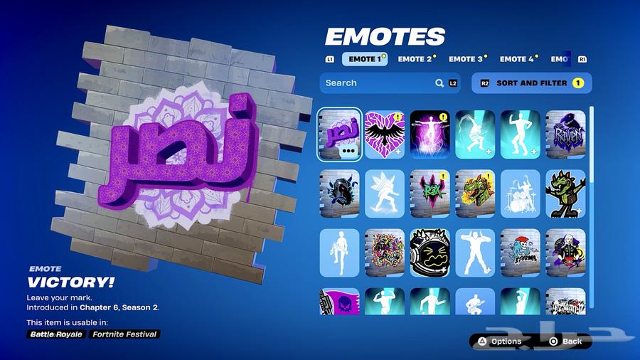 حساب فورت نايت للإيجار تأجير63699624080001113