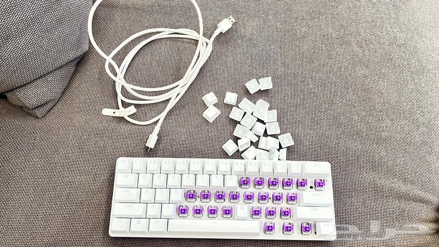 Razer Gaming Keyboard Purple Switch63705534669697114