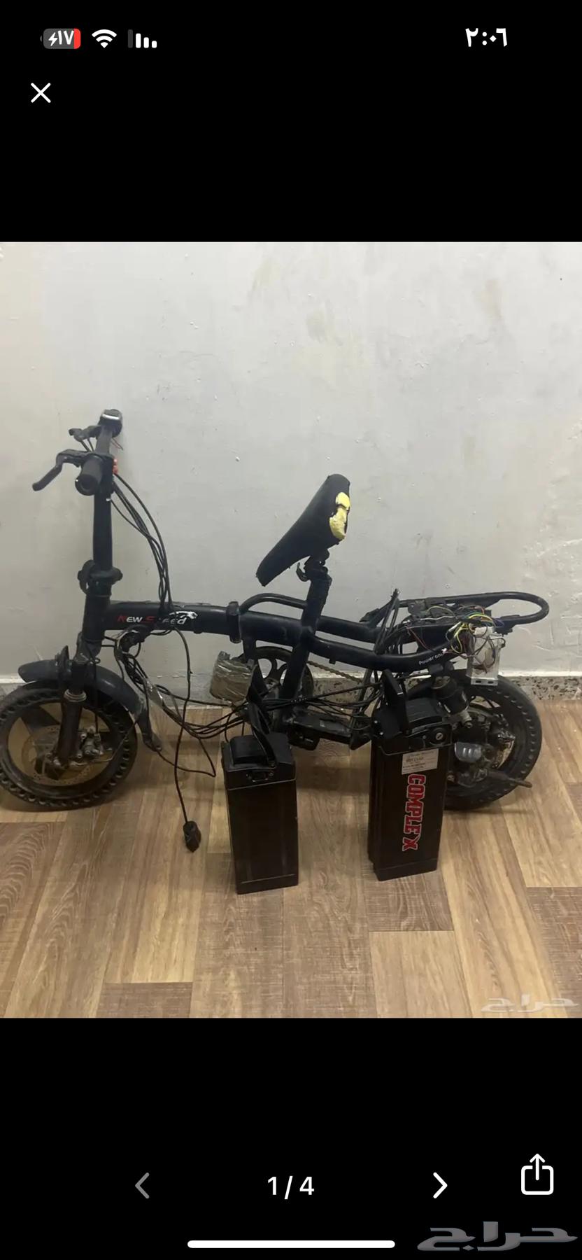 سكوتر للبيع و بطاريتين على السوم63702880095107110