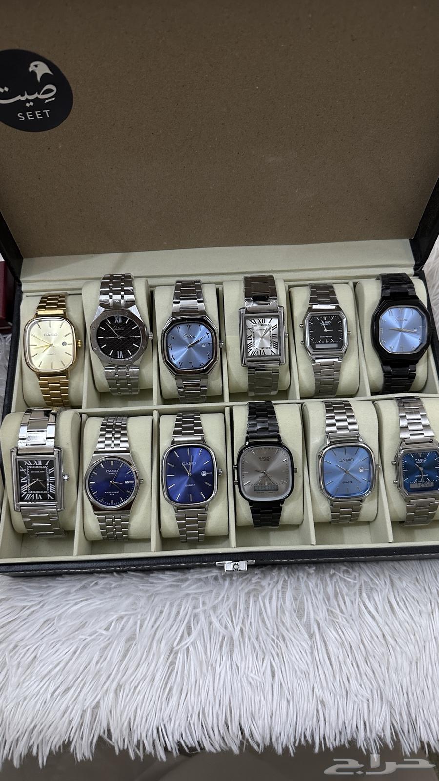 Casio watches, Catira, Cartier, and many others63706757081987111