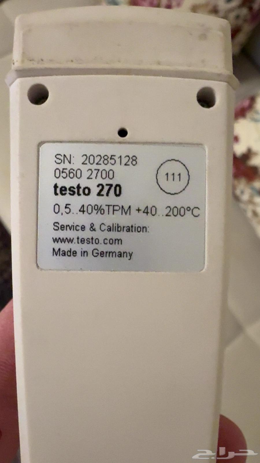 للبيع جهاز اختبار جودة الزيت - Testo 27063709199018627111