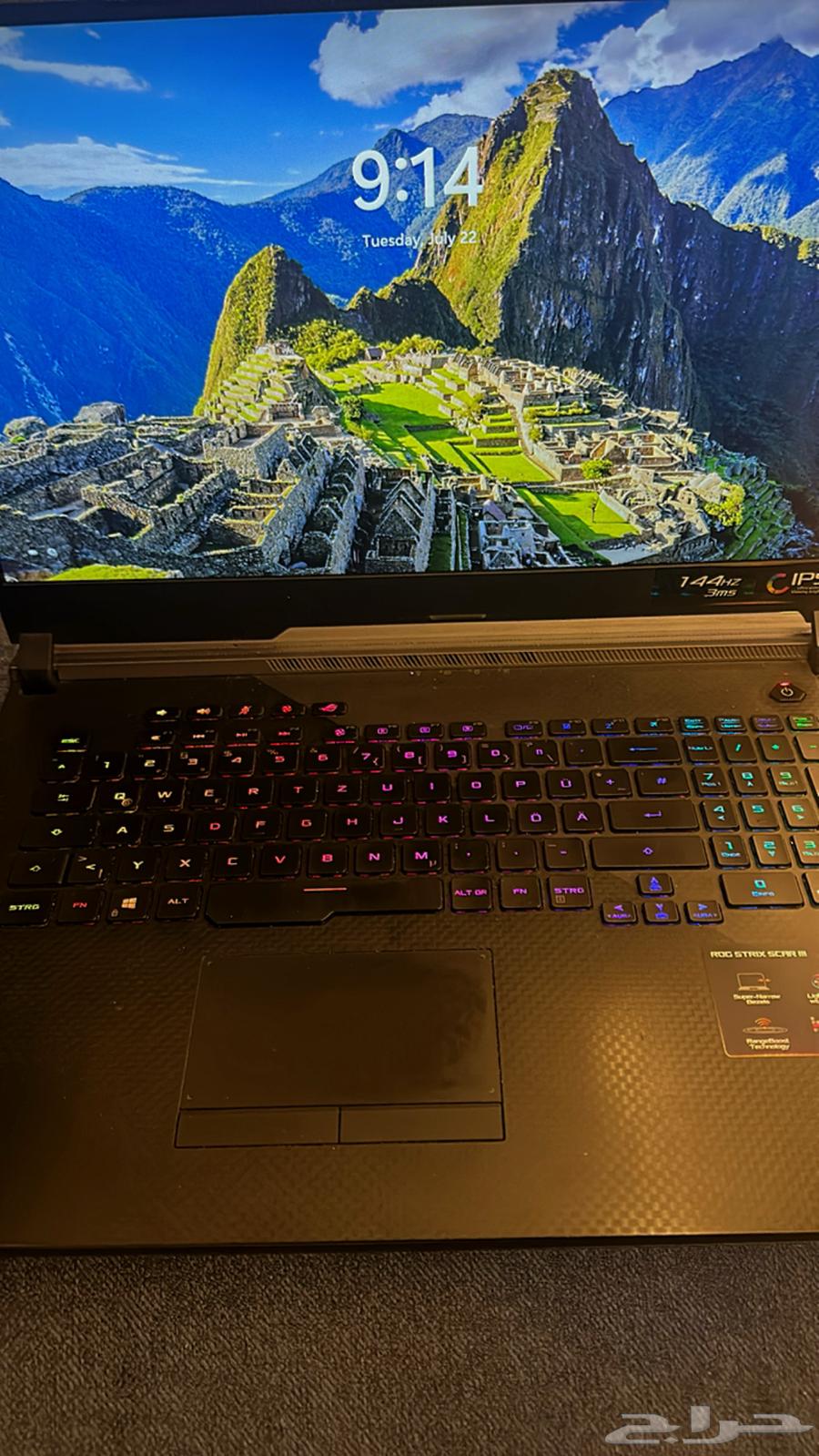لاب قيمينق نظيف Asus ستريكس63715842100097111