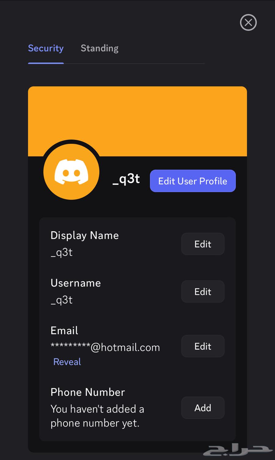 Semi-triangular Discord account for sale63708304768769110