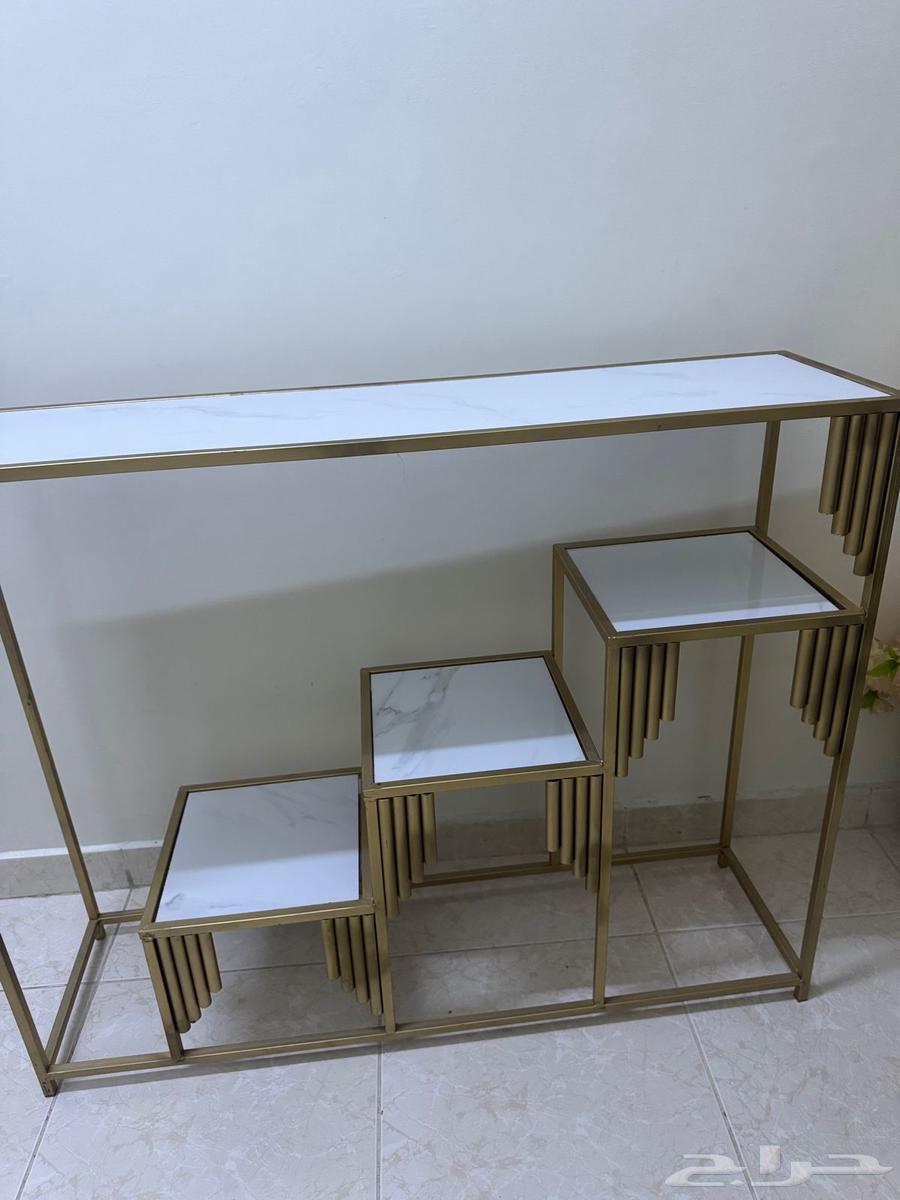 طاولة مدخل و طاولة خدمة للبيع63715550303619111