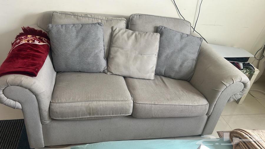 A corner sofa from IKEA and a sofa from IKEA and a set of sofa and 3 chairs and 2 armchairs63712579993218112