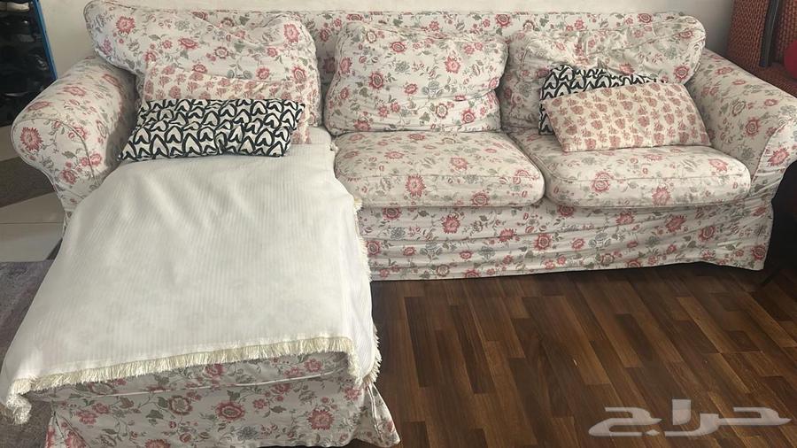 A corner sofa from IKEA and a sofa from IKEA and a set of sofa and 3 chairs and 2 armchairs63712579993218111