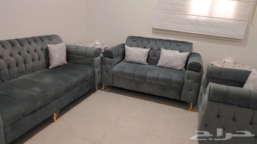 طقم كنب و نجف كريستال للبيع63712579827202114