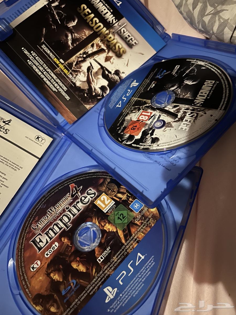 بلايستيشن فور وثري مع اشرطه PS3  PS463674722512770114