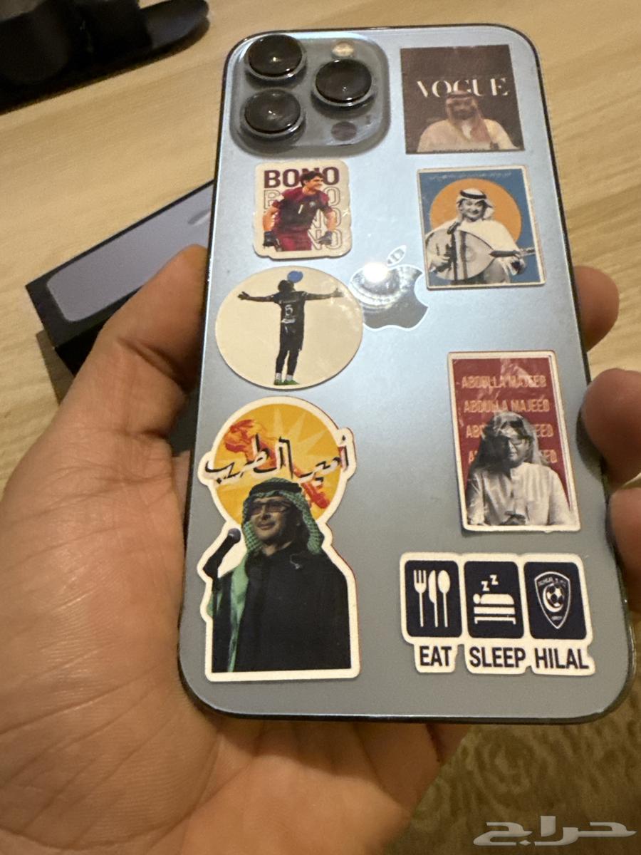 iPhone 13 Pro Max blue, condition clean, no scratches, no issues63716955880065113