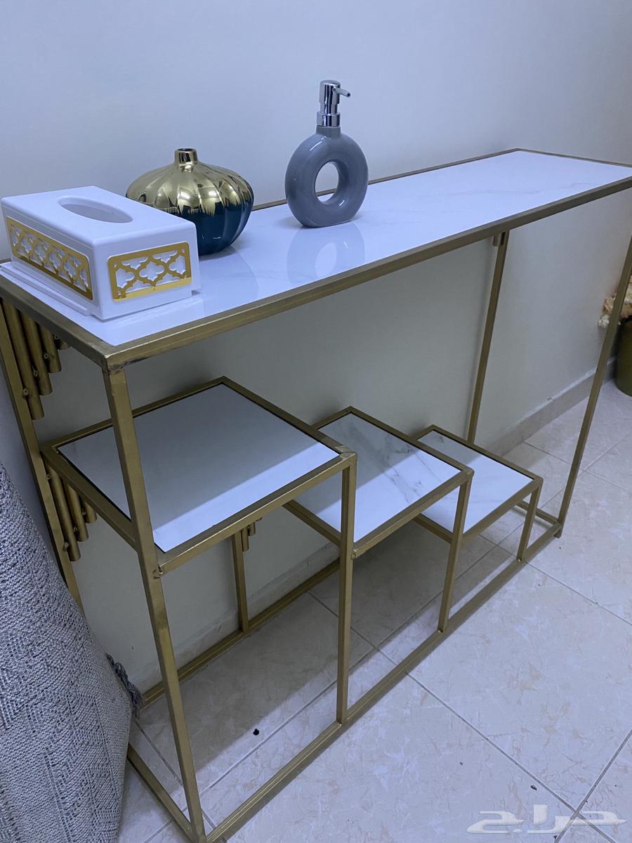 طاولة مدخل و طاولة خدمة للبيع63715550303619110