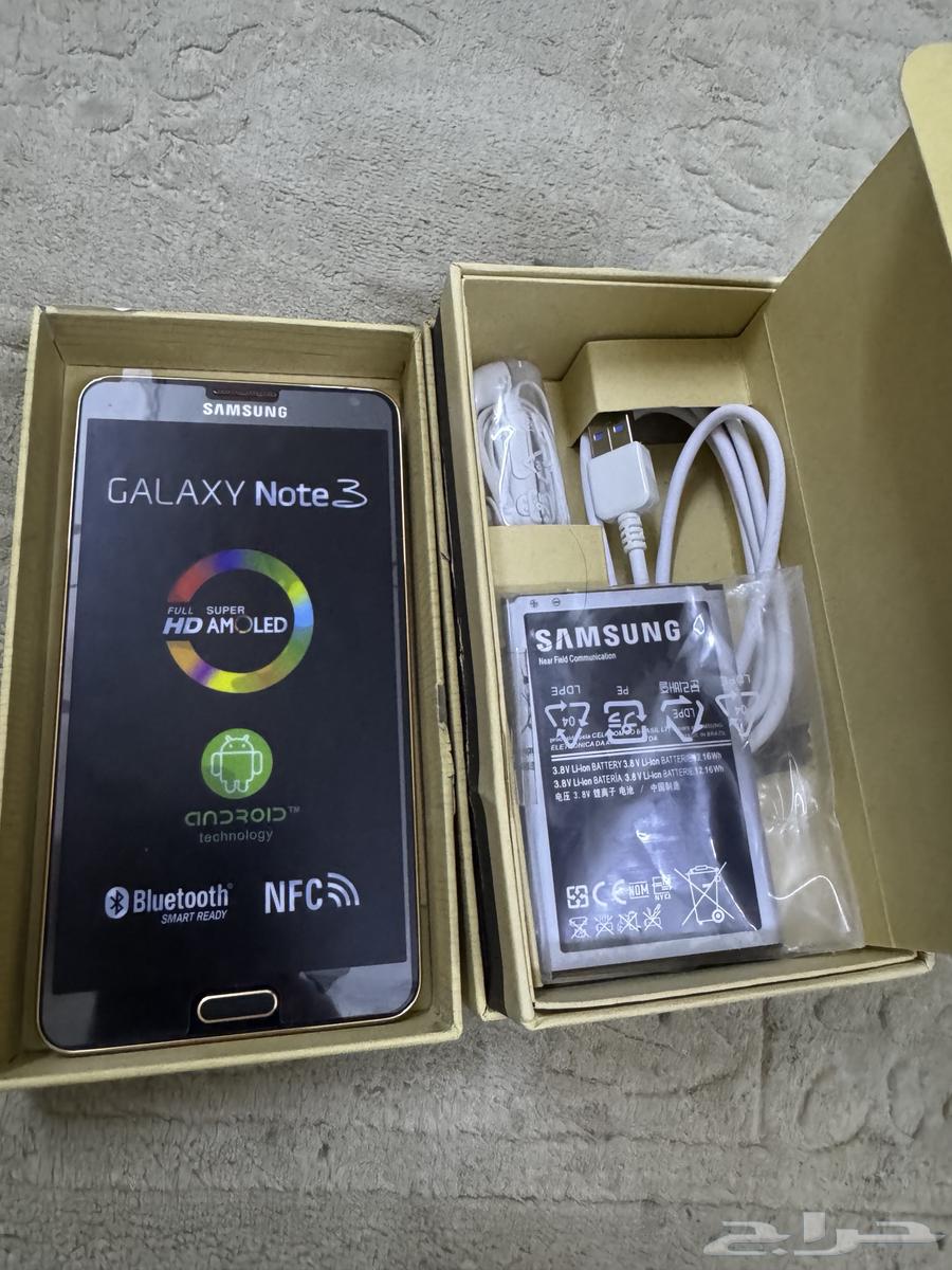 For sale Samsung GALAXY Note3 mobile phone, new with all accessories, functional63707300638849114