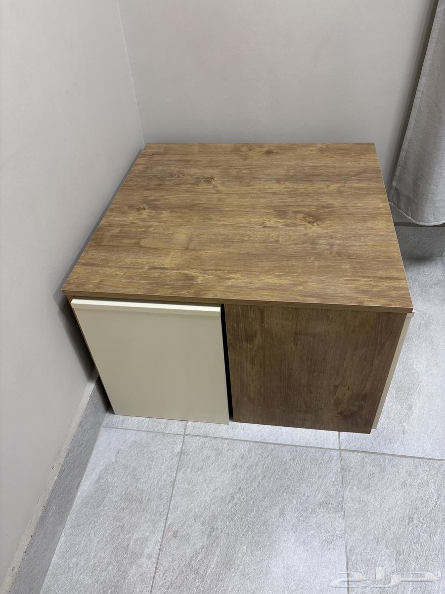 طقم طاولات بيج وخشبي مودرن63714711998211114
