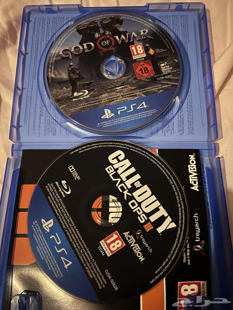 بلايستيشن فور وثري مع اشرطه PS3  PS463674722512770113