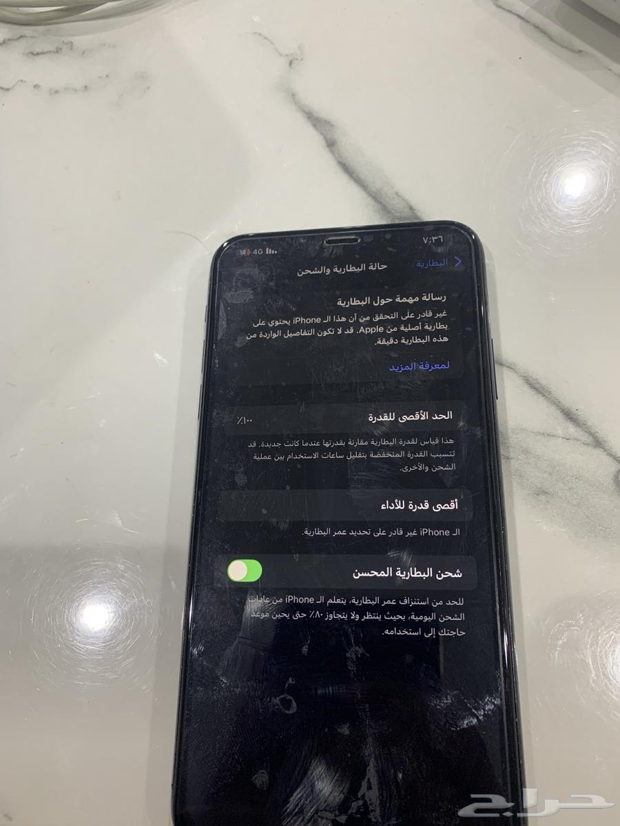 iPhone 11 Pro Max with replaced screen, back, and battery, phone is working63714615543938112