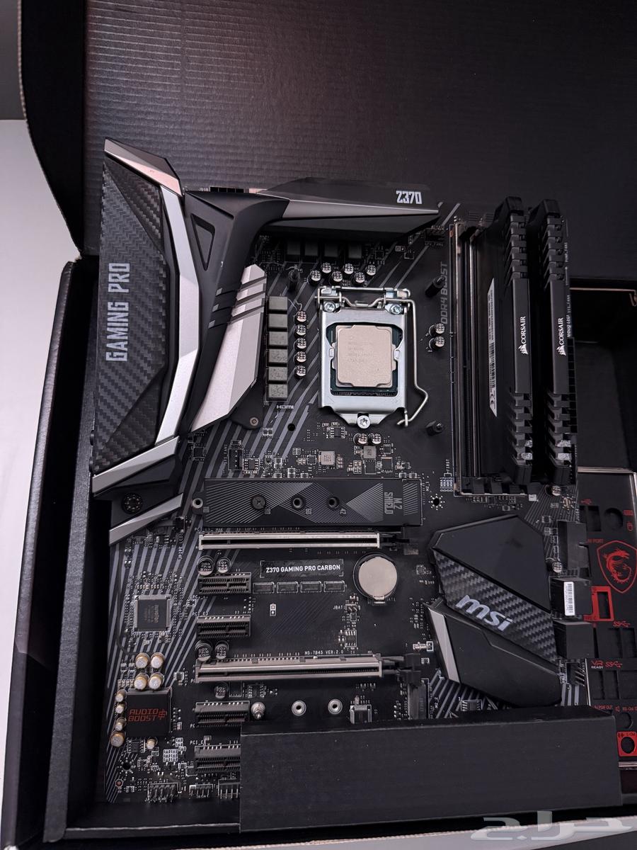 للبيع تجميعة بي سي 1070TI i5 8600K63709194353283110