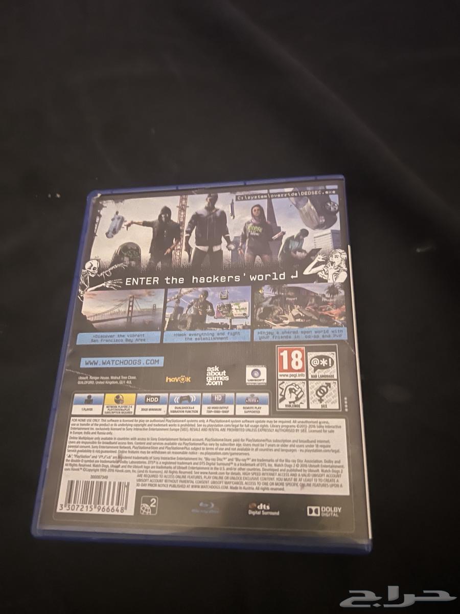Spiderman 2 tape and Watch Dogs 2 tape, both in perfect condition without scratches63708038560002112