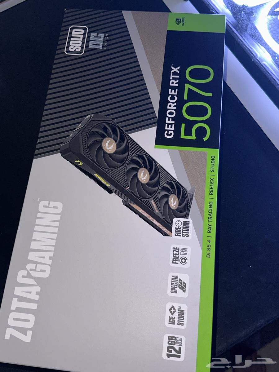 New RTX 5070 graphics card63714811952258110