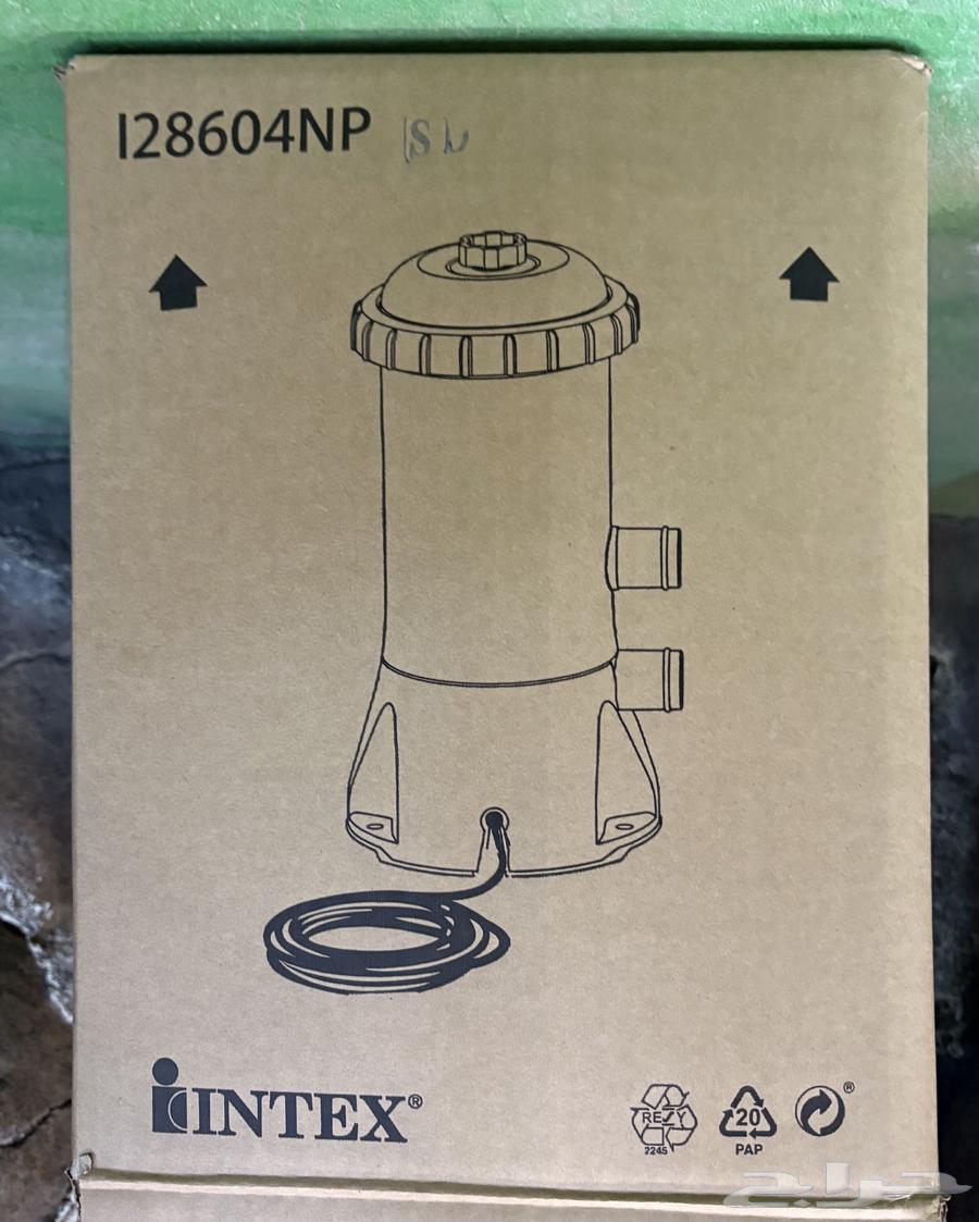 New swimming pool filter, never used before, Intex company63707763430402110