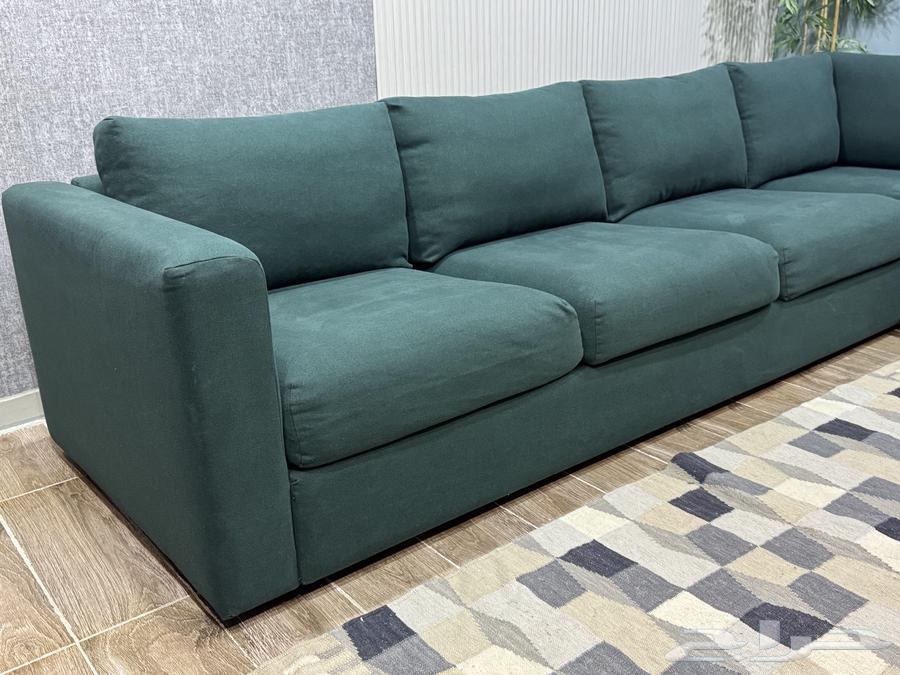 كنب ايكيا زاوية كبير ( مستعمل )63706848497411114