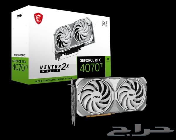 MSI RTX 4070 Ti White Graphics Card63711412671235110