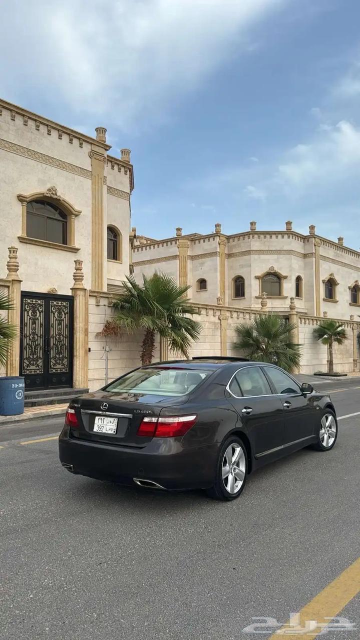 Lexus 460 2007, brown color, fully painted with complete body kit in addition to mileage 46063790079404034110