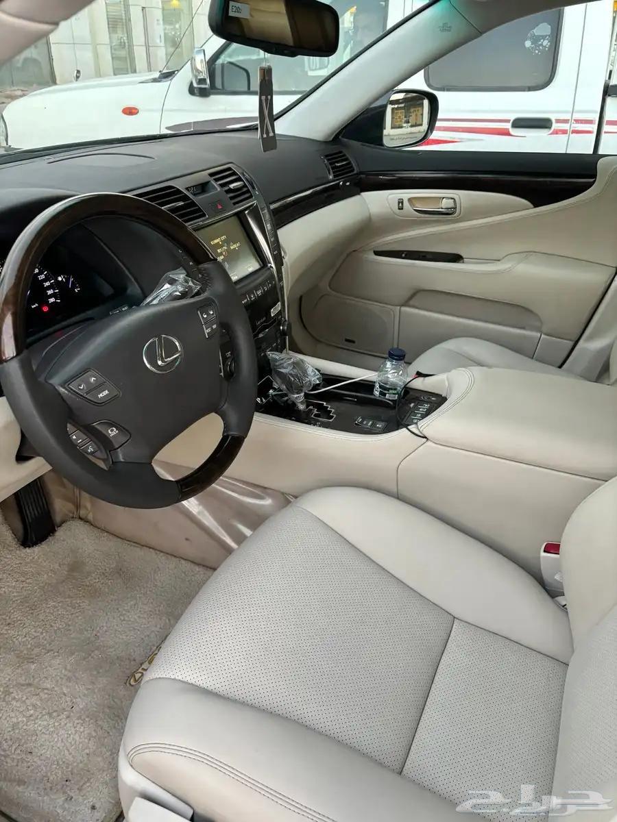 Lexus 460 2007, brown color, fully painted with complete body kit in addition to mileage 46063790079404034111