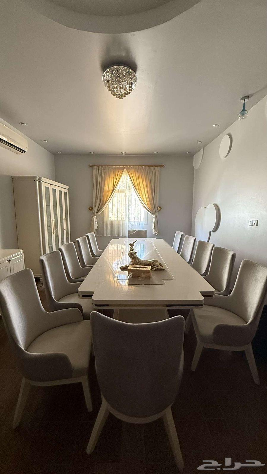 Hello, dining table with 12 chairs, dressing table, and wardrobe63714812001283110