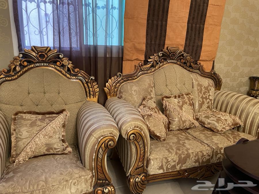 كنب استعمال نظيف خشب تركي63707029183618113