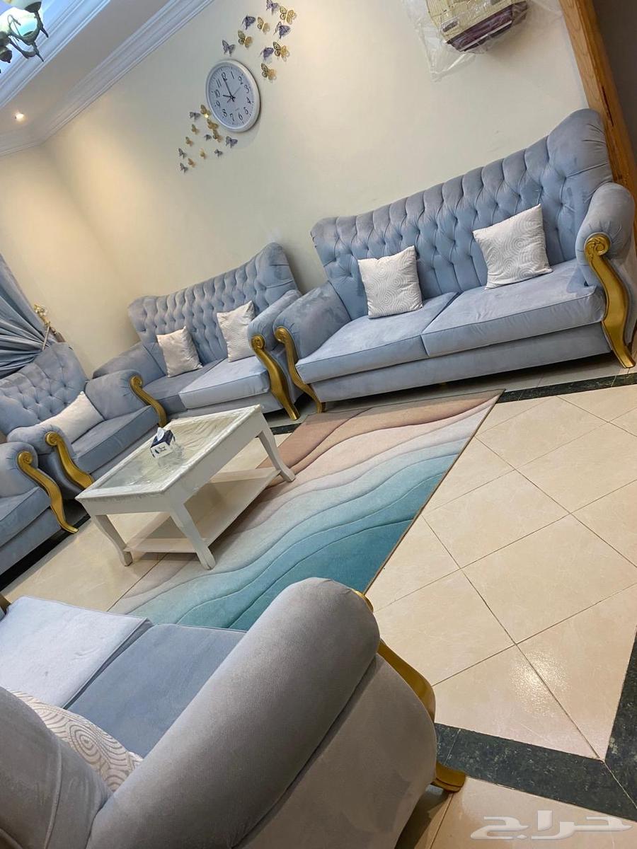 6-piece sofa, curtain, and table63709654790914111