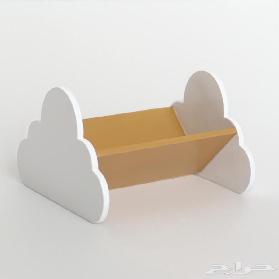 رف كتب على شكل سحاب للاطفال (جديد)63719858674563111