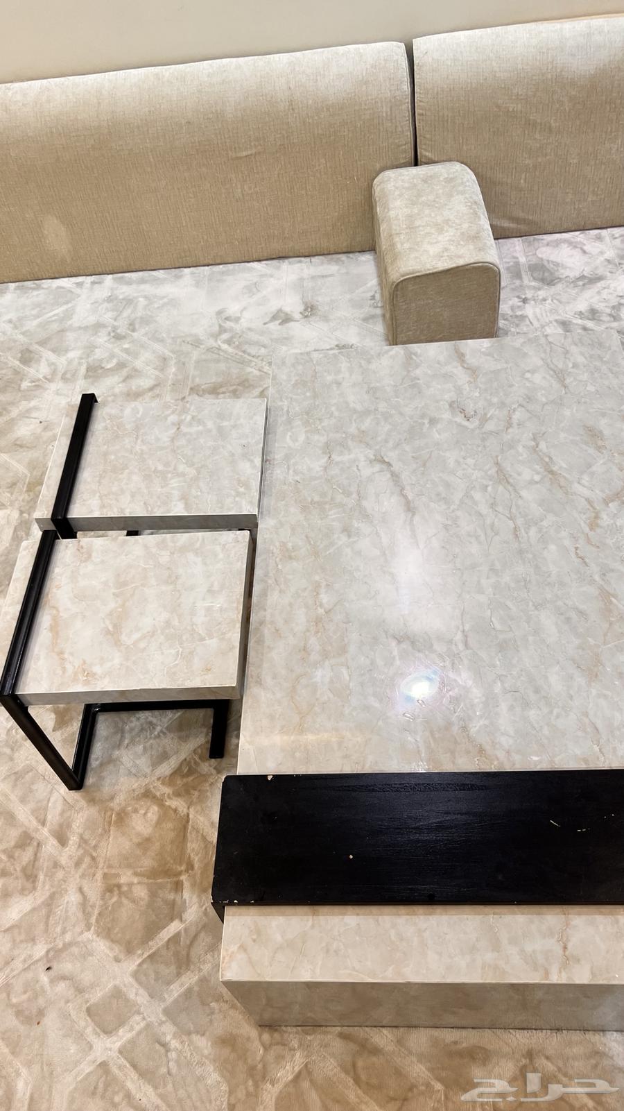 Floor table with four services for sale63722981217153111