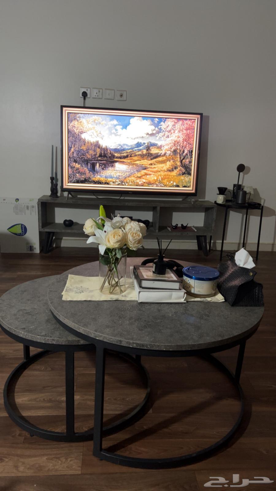 Two tables for sale, new, reason for sale is moving to another city.63727098689411111