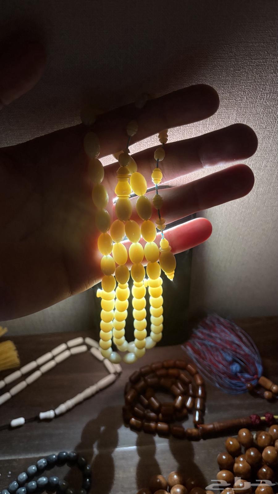 Red Reflective Pearl Tasbih Dome63723545479427112