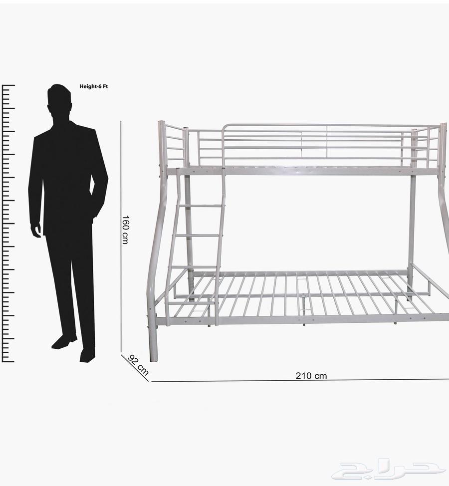 Double-decker bed for sale, the first floor for one and a half person, the second floor for one person63724023192193110