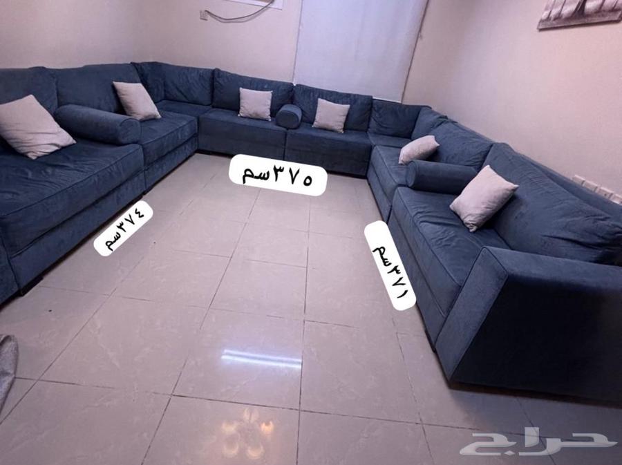كنب سليم حرف U للبيع63719313086209110